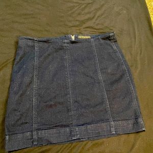 Jean skirt